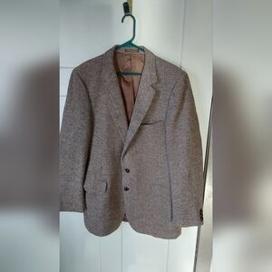 Vintage Harris Tweed Scottish Wool Sport Coat Men's Jacket Handwoven